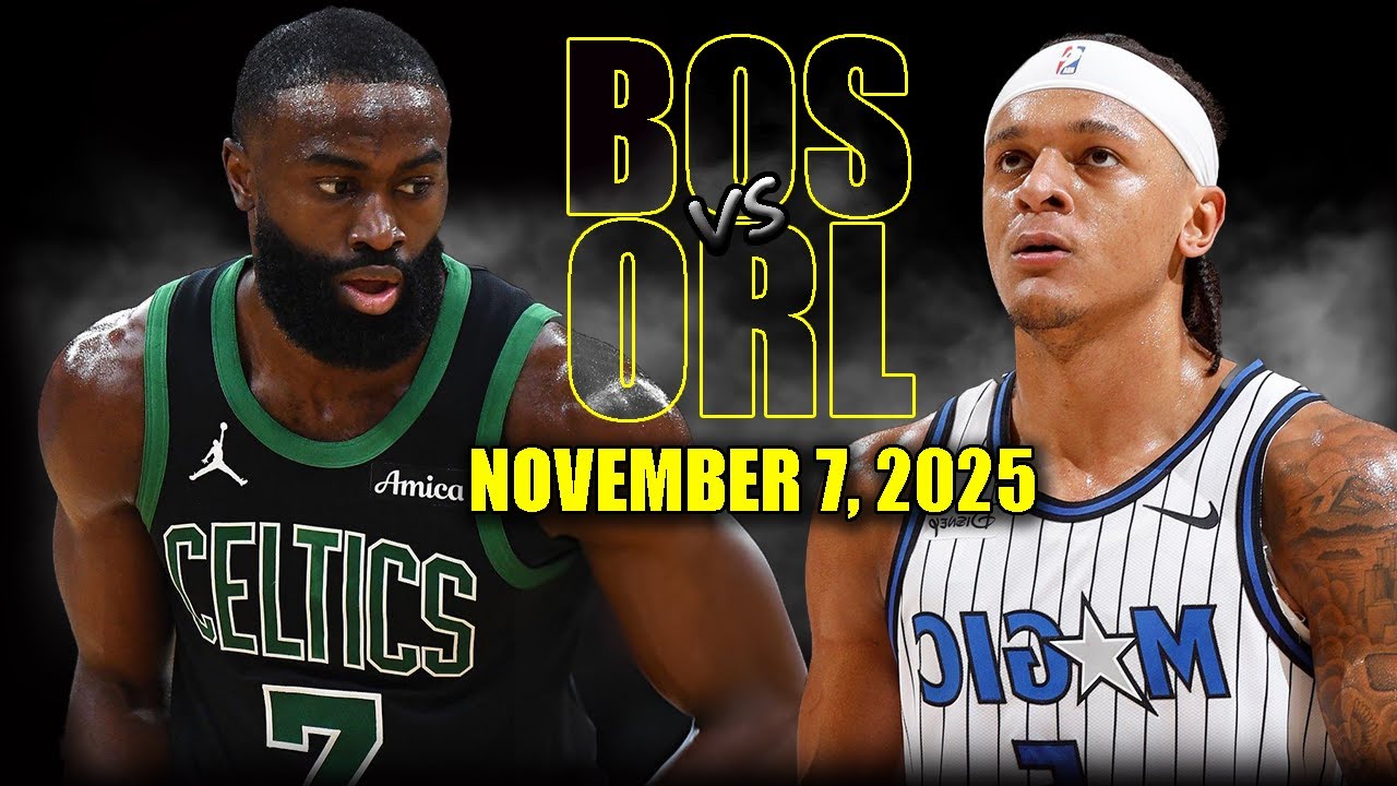 Boston Celtics vs Orlando Magic Full Game Highlights - November 7, 2025 | NBA Season