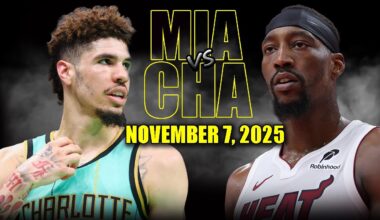 Miami Heat vs Charlotte Hornets Full Game Highlights - November 7, 2025 | NBA Season
