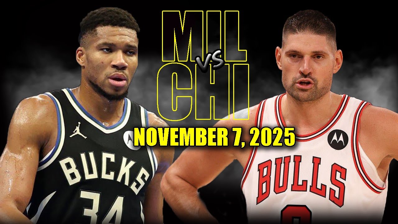 Milwaukee Bucks vs Chicago Bulls Full Game Highlights - November 7, 2025 | NBA Season