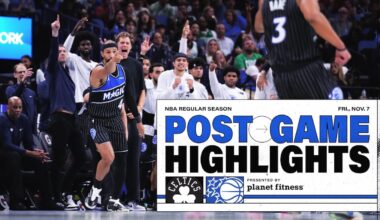 POSTGAME HIGHLIGHTS: BOSTON CELTICS VS. ORLANDO MAGIC 11.07.25 PRESENTED BY PLANET FITNESS