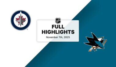 NHL Highlights | Jets vs. Sharks | November 07, 2025