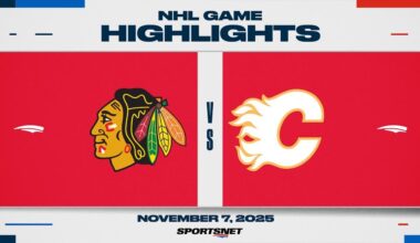 NHL Highlights | Blackhawks vs. Flames - November 7, 2025