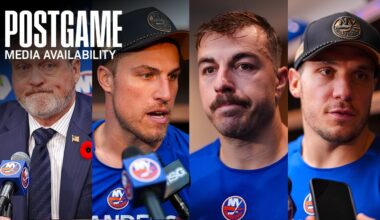 New York Islanders Postgame Availability | NYI 2 vs MIN 5 (11/07/25)