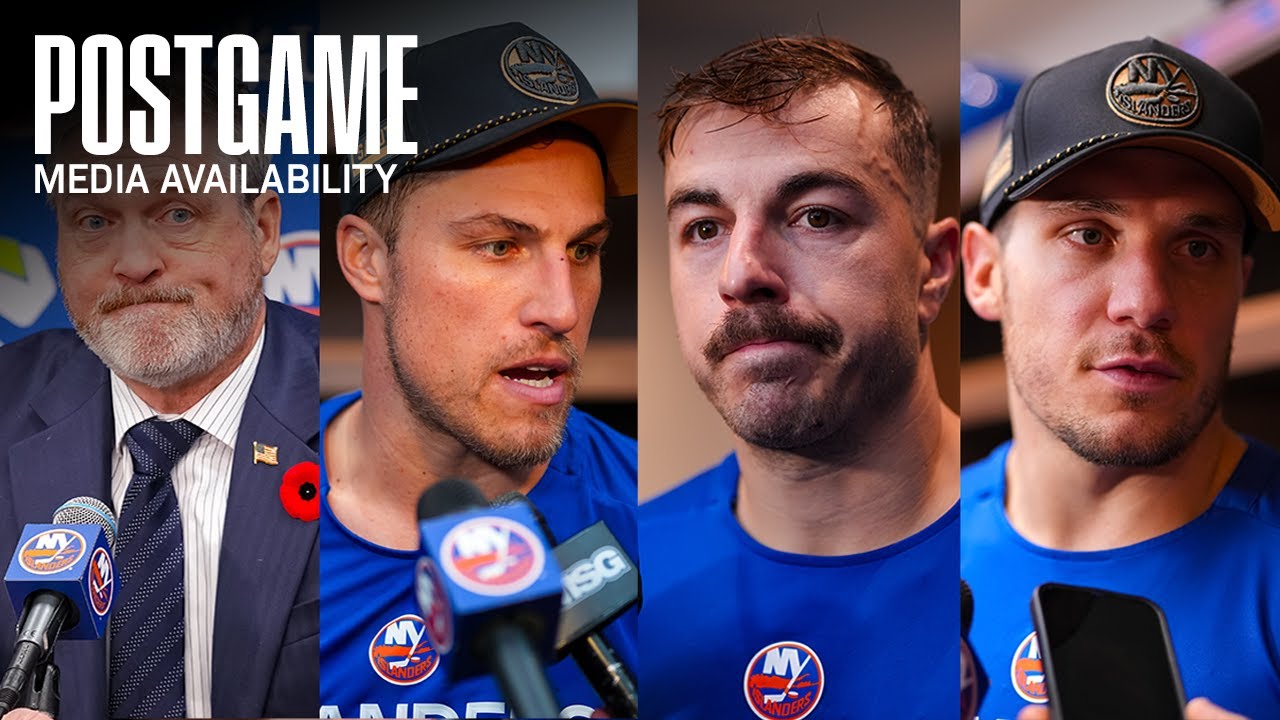 New York Islanders Postgame Availability | NYI 2 vs MIN 5 (11/07/25)