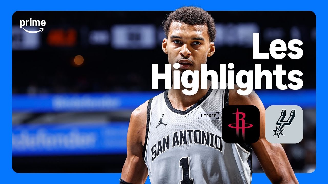 ROCKETS @ SPURS | RÉSUMÉ COMPLET | 8 NOVEMBRE 2025
