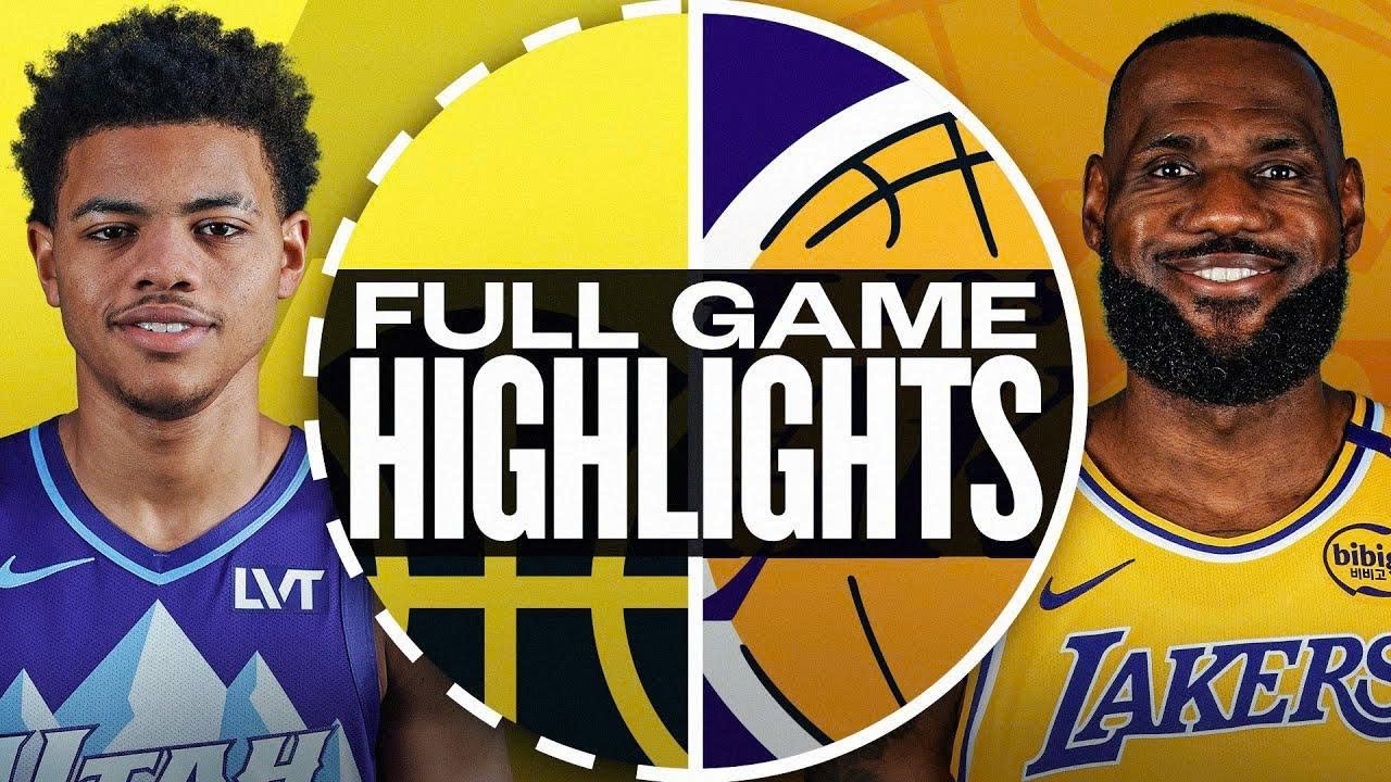 Los Angeles Lakers Vs Utah Jazz Highlights Full Game - NOV 07 ,2025 | NBA