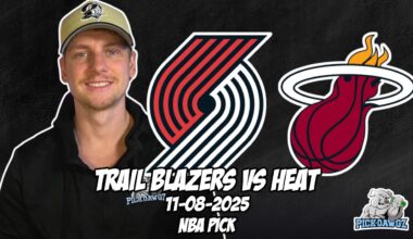 Portland Trail Blazers vs Miami Heat 11/8/25 NBA Free Picks & Prediction | NBA Betting Tips