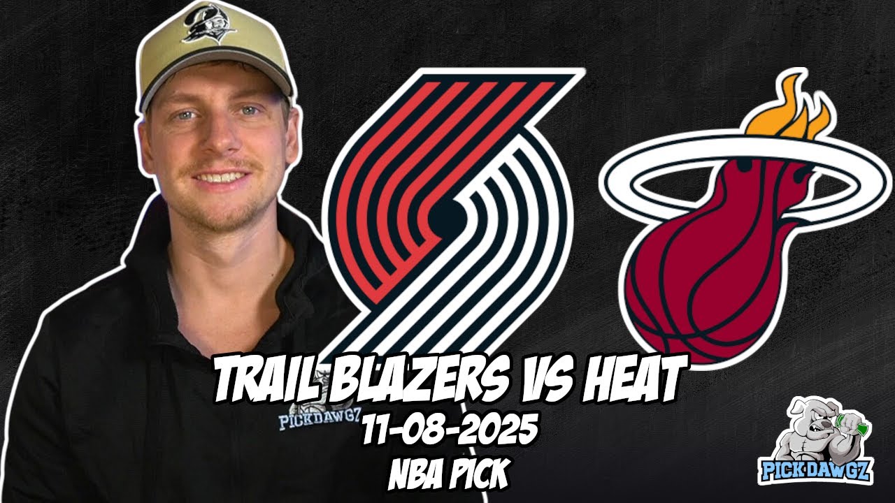 Portland Trail Blazers vs Miami Heat 11/8/25 NBA Free Picks & Prediction | NBA Betting Tips