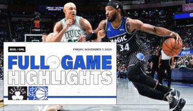 FULL GAME HIGHLIGHTS: BOSTON CELTICS VS.ORLANDO MAGIC 11.07.25