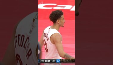 🇦🇺 Tyrese is feelin it in the fourth! #LetEmKnow #Cavs #TyreseProctor #NBA #Shorts