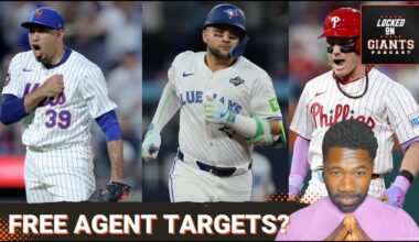 POTENTIAL FREE AGENT TARGETS: RUMORS & BUZZ around the Giants OFFSEASON