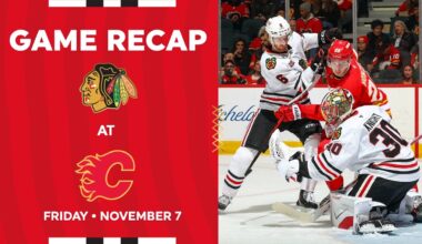Blackhawks at Flames Game Highlights | 11.7.25