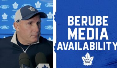 Craig Berube | Practice | November 07, 2025