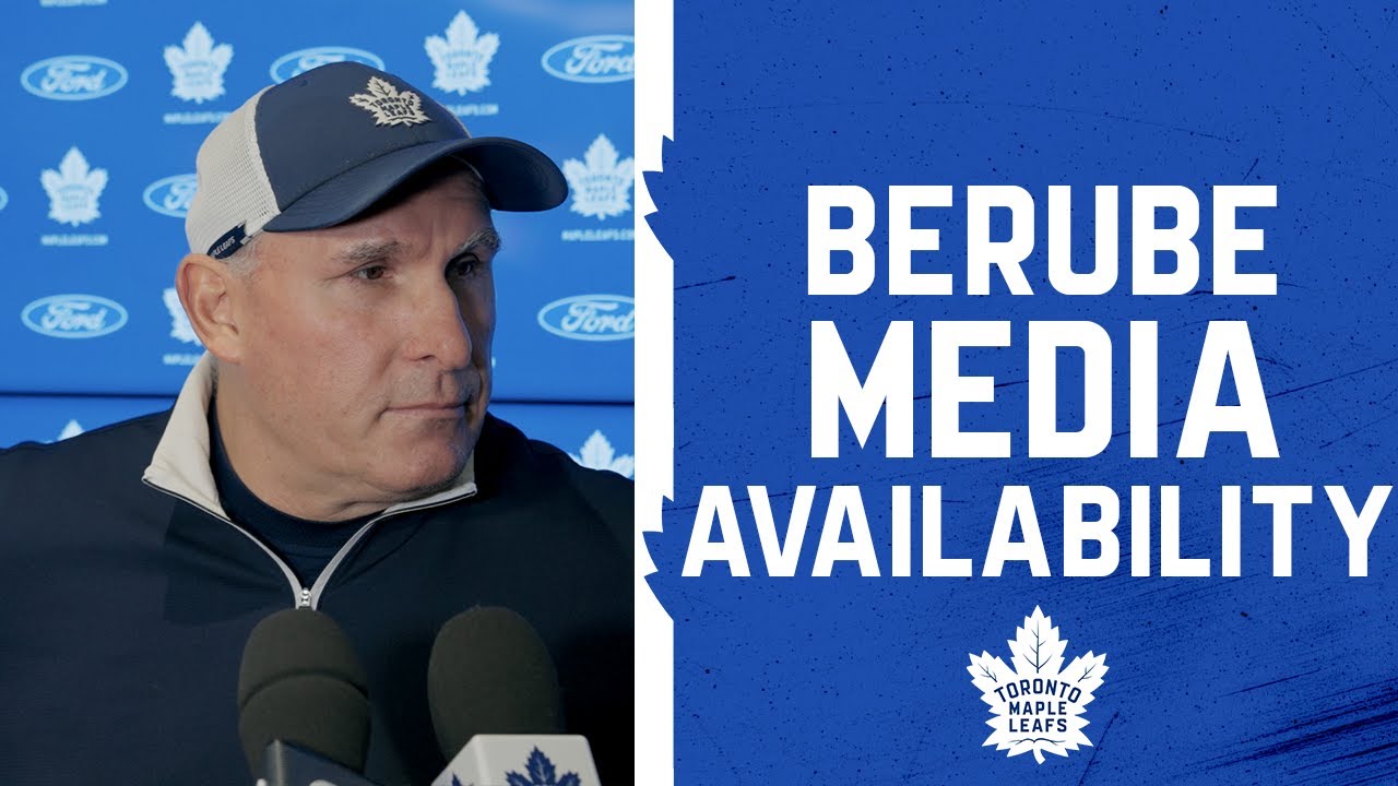 Craig Berube | Practice | November 07, 2025