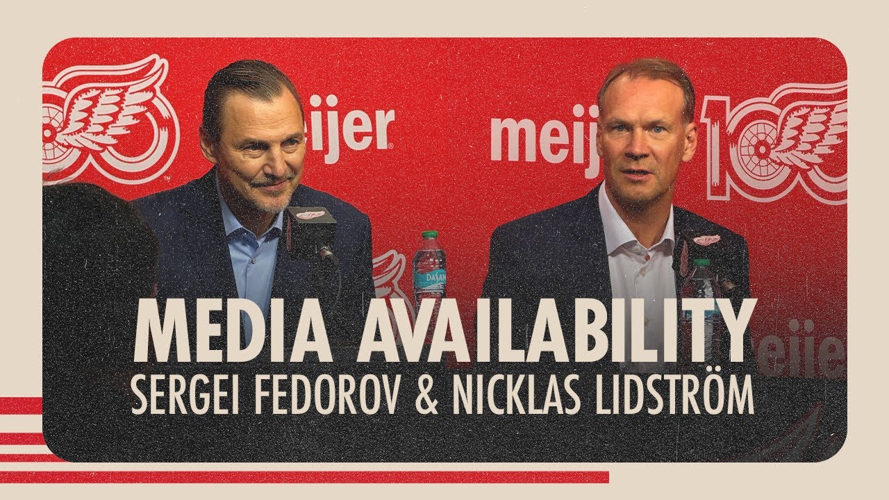 Sergei Fedorov and Nicklas Lidstrom | Nov. 7, 2025