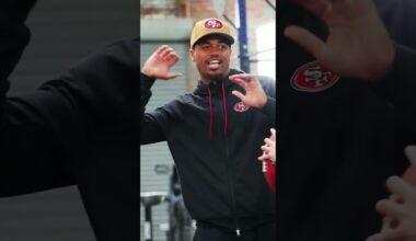@49ers Kendrick Bourne teaches ​@rainbolttwo how to Spiral