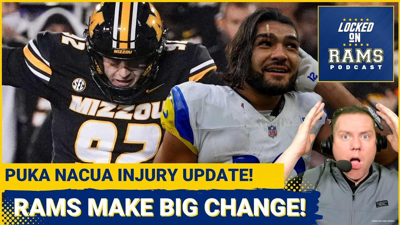 RAMS SHAKEUP: Sean McVay Makes BOLD Move, LA Has New Kicker, Puka Nacua Injury Update, Mac Jones