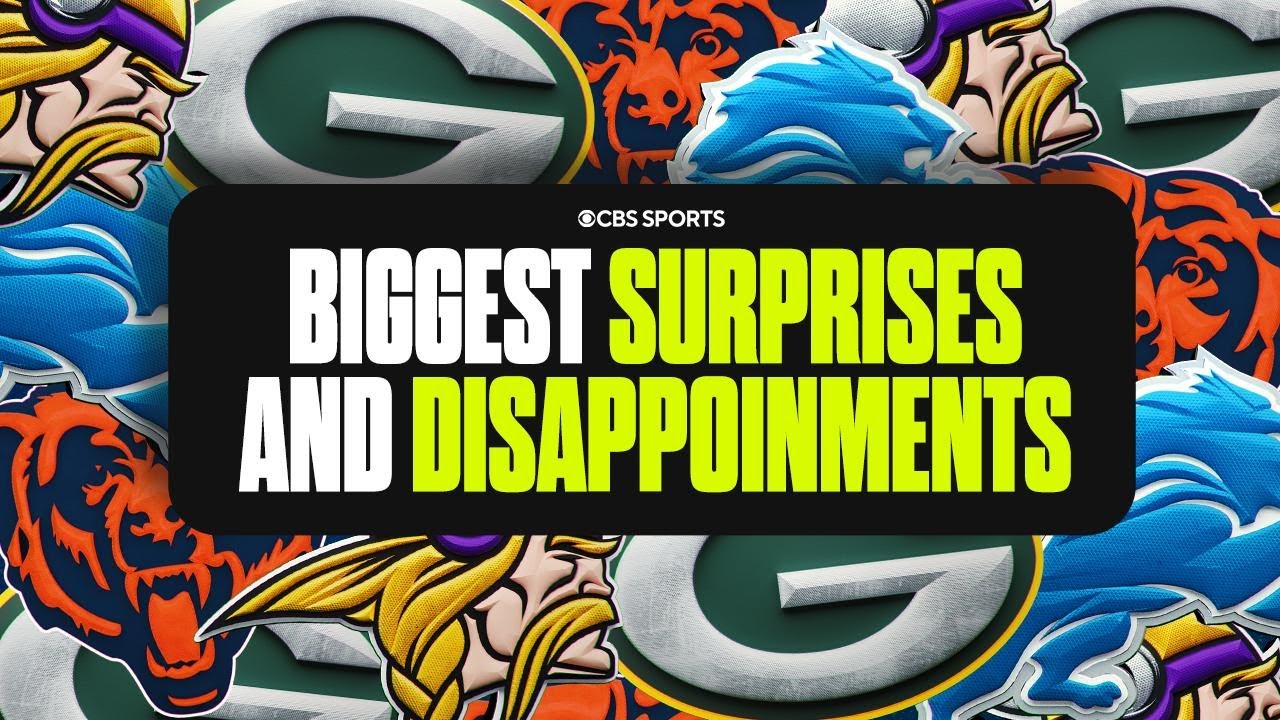 Biggest Surprise and Disappointment for EVERY NFC North team: Packers, Lions, Vikings, and Bears