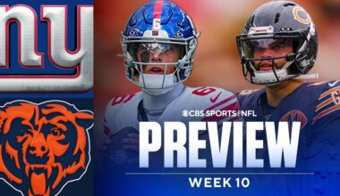 Giants vs Bears Game Preview: Predictions and Best Bets | NFL Week 10