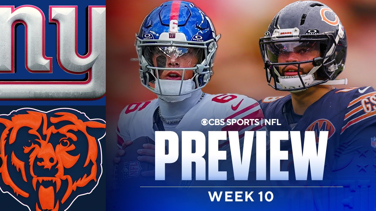 Giants vs Bears Game Preview: Predictions and Best Bets | NFL Week 10