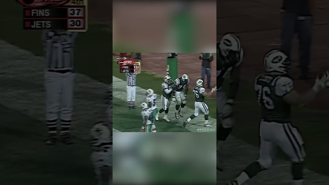 It’s been 25 years since the Jets' last comeback after giving up 35+, Monday Night Miracle 🤩#shorts