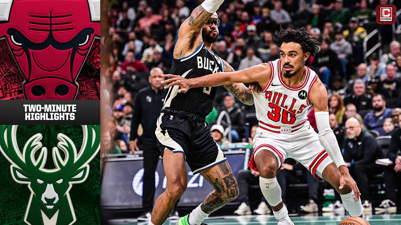Chicago Bulls at Milwaukee Bucks (11/07/25) | Game Highlights | CHSN Bulls
