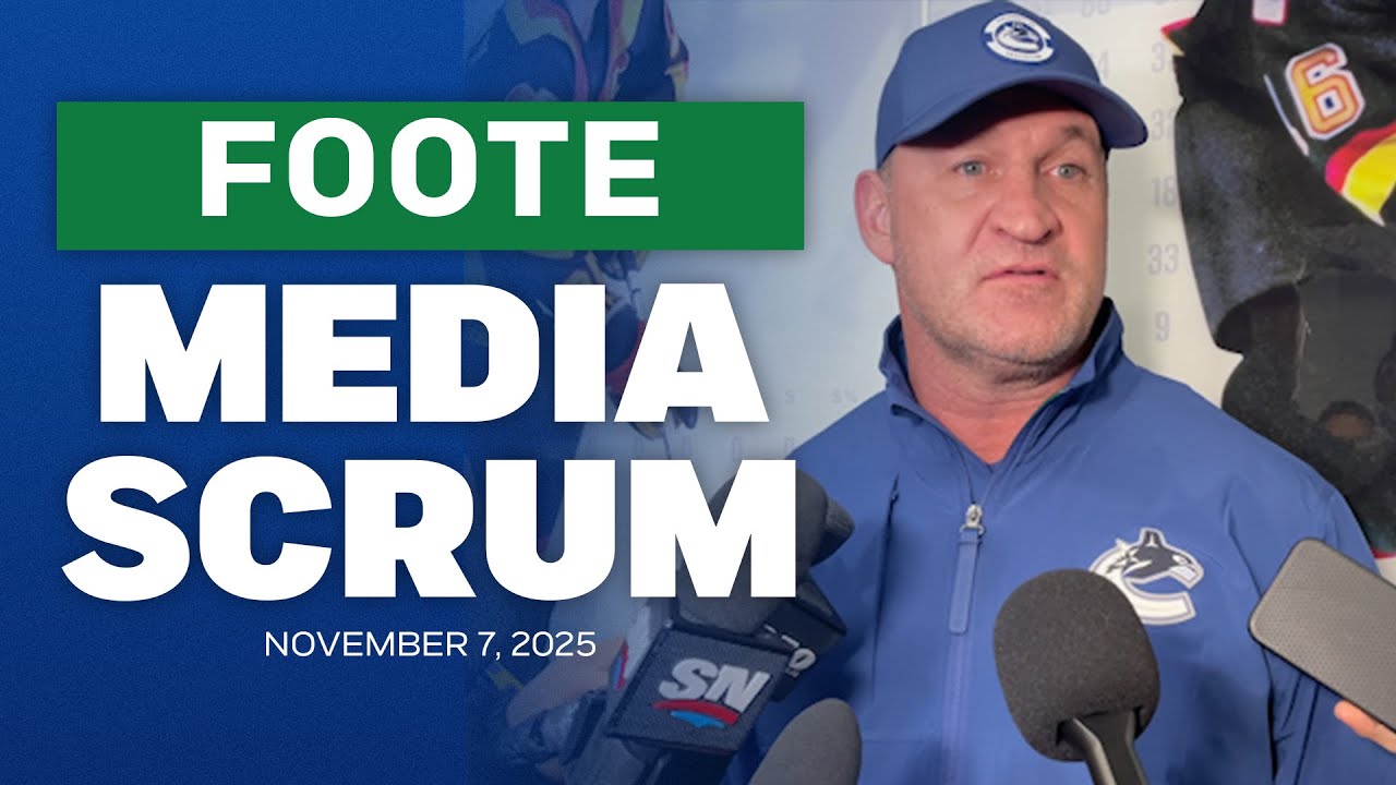 Adam Foote provides an update on Thatcher Demko, Teddy Blueger, and more