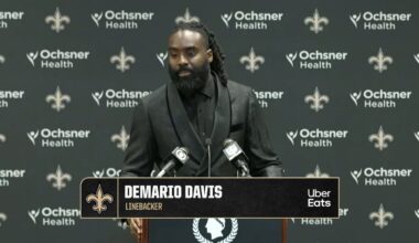 Demario Davis | Saints-49ers Postgame | 2025 NFL Week 2