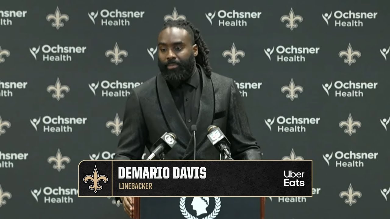 Demario Davis | Saints-49ers Postgame | 2025 NFL Week 2