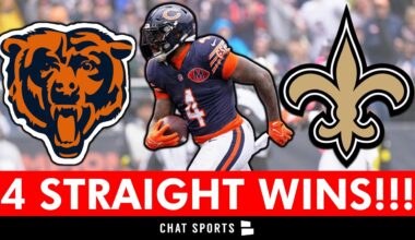 🚨INSTANT REACTION: Bears Defense & Run Game DOMINATE Saints In 4th Straight Win