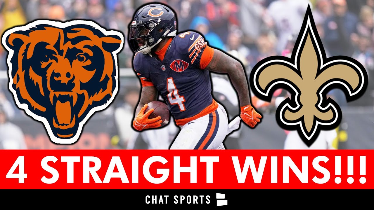 🚨INSTANT REACTION: Bears Defense & Run Game DOMINATE Saints In 4th Straight Win