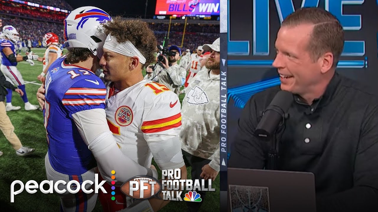 Josh Allen wins Patrick Mahomes matchup in Bills vs. Chiefs game | Pro Football Talk | NFL on NBC