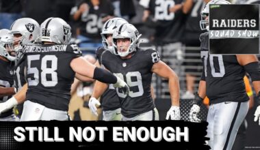 RAIDERS SQUAD SHOW: Las Vegas Raiders vs Jacksonville Jaguars RECAP | Progress or More Problems?
