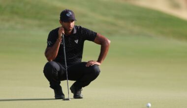 Aaron Rai leads by 1 shot heading into Abu Dhabi final round