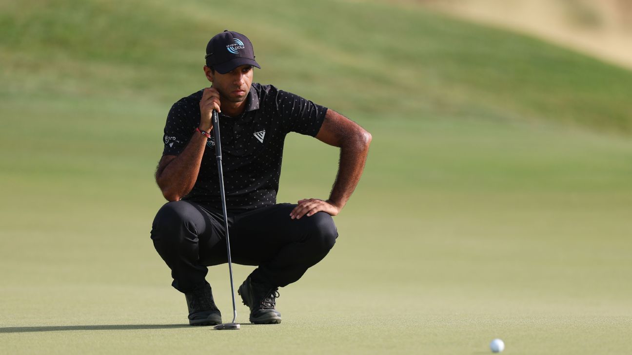Aaron Rai leads by 1 shot heading into Abu Dhabi final round