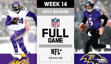 Crazy Snow Game! Minnesota Vikings vs. Baltimore Ravens FULL GAME | NFL 2013 Season Week 14