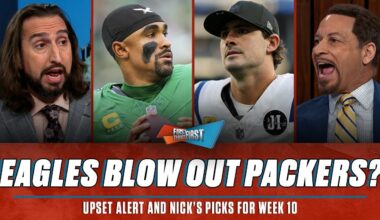 Eagles vs. Packers ‘not close’ 🤯 Colts on Upset Alert, Bucs & Steelers on NIck’s Picks | FTF