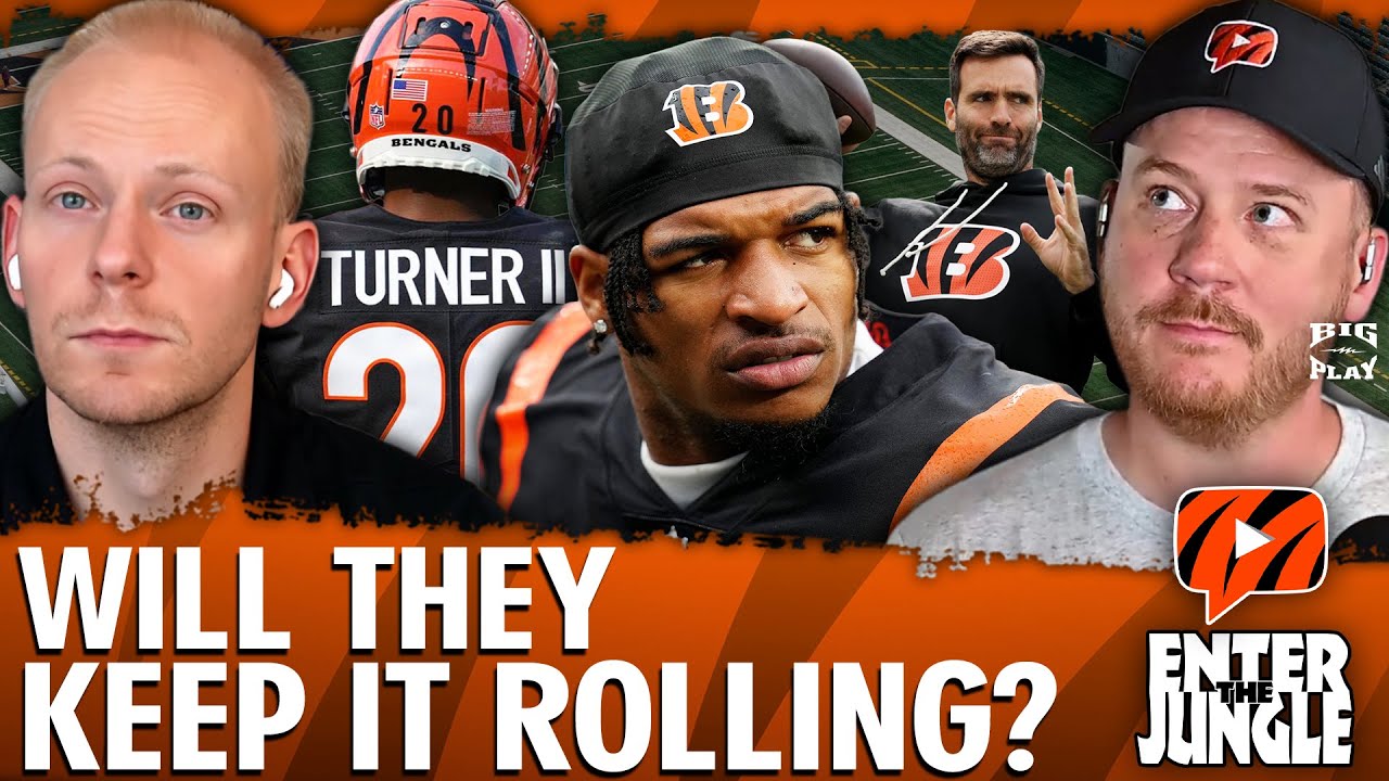 Can Bengals Offense Stay Hot? DJ Turner’s Rise, Winless Jets on Deck | Enter the Jungle