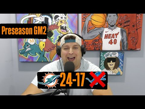 Miami Dolphins Get Impressive Game From Quinn Ewers In Preseason Win Over Lions | QB2 Battle Is On!?