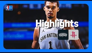 San Antonio Spurs vs. Houston Rockets - Game Highlights