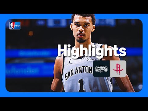 San Antonio Spurs vs. Houston Rockets - Game Highlights