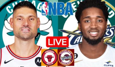 LIVE: CHICAGO BULLS vs CLEVELAND CAVALIERS | NBA | PLAY BY PLAY | SCOREBOARD