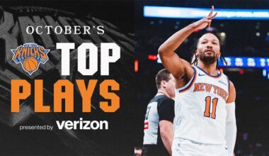Top Plays of October | 2025 Knicks Season