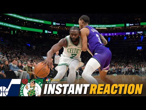 INSTANT REACTION: C’s show ‘no killer instinct’ in ‘INEXCUSABLE’ loss at home to the Jazz