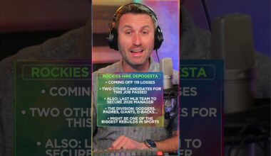 No Sports Team more "Cooked" Than Colorado Rockies? #mlb #baseball #sports