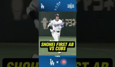 Shohei First At-Bat vs Cubs | Tokyo Series