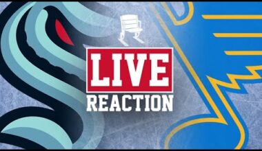 Seattle Kraken at St. Louis Blues Live Reaction!