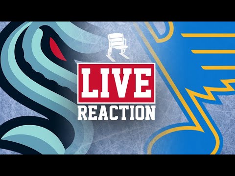 Seattle Kraken at St. Louis Blues Live Reaction!