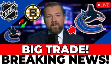 MPRESSIVE DEAL: RUMORS CONFIRM TRADE BETWEEN CANUCKS AND BRUINS! VANCOUVER CANUCKS NEWS TODAY!