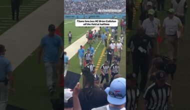 Titans fans are NOT happy 👀 #titans #boo #football #NFL